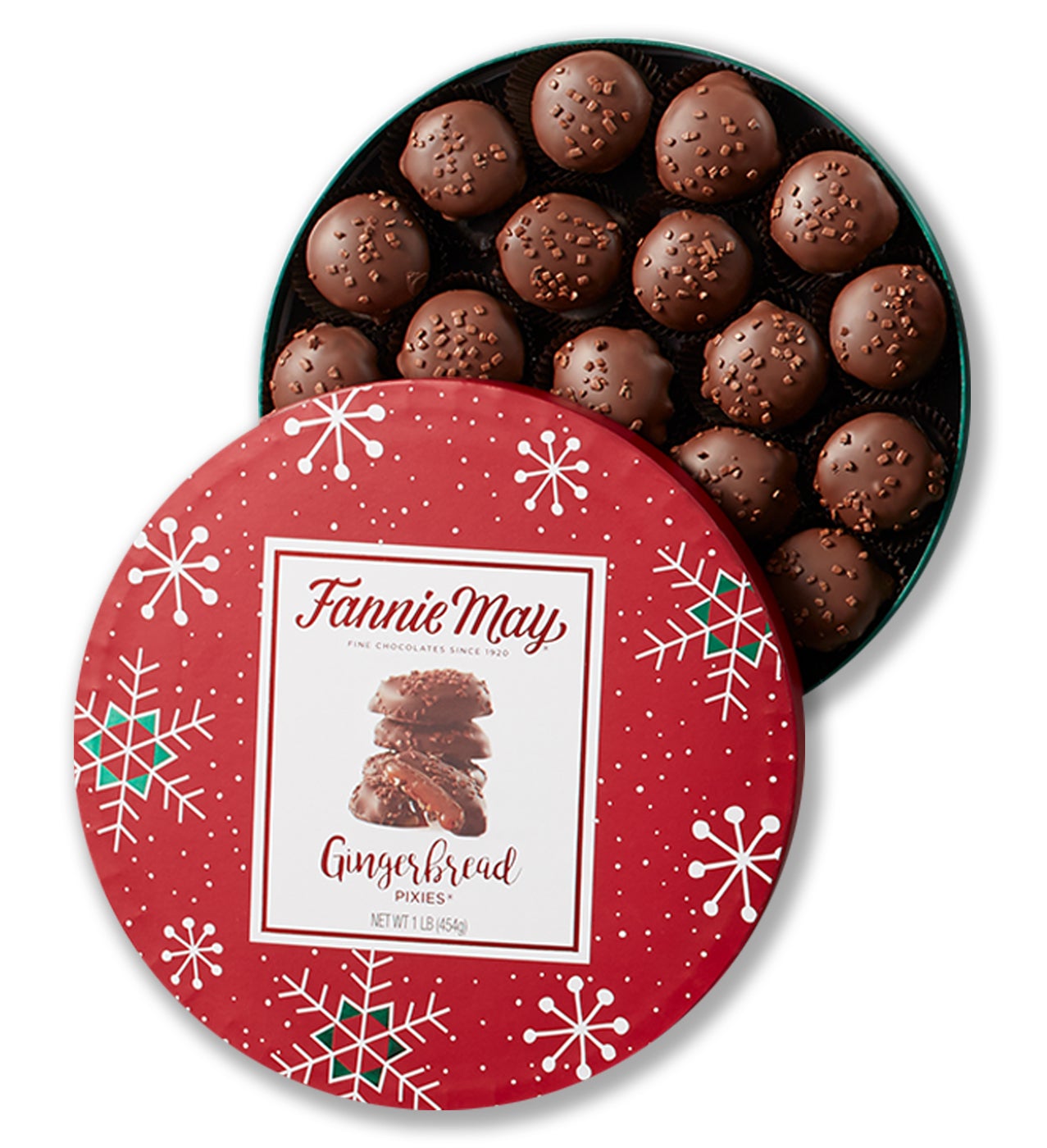 Fannie May Gingerbread Pixies 1 LB